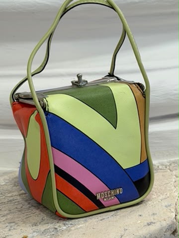 Moschino Milano Rectangular Beg